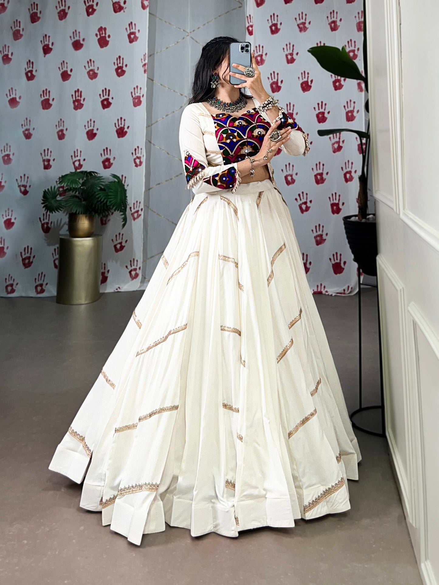 Graceful Glamorous  And Rooted In Culture —The Perfect Pick For Garba Night Lehenga Choli