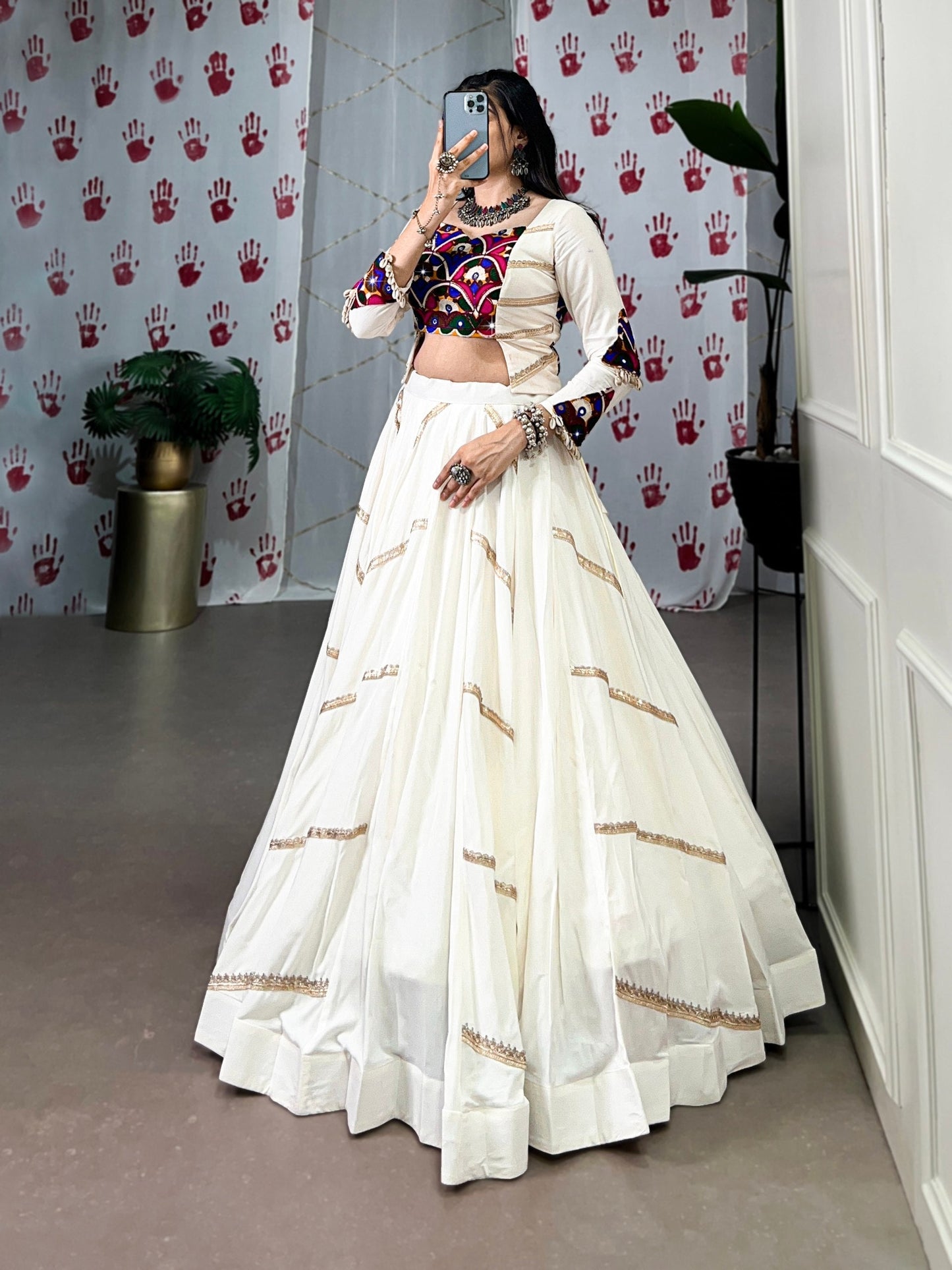Graceful Glamorous  And Rooted In Culture —The Perfect Pick For Garba Night Lehenga Choli